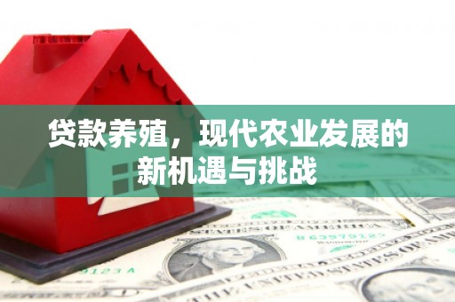 北竿贷款养殖，现代农业发展的新机遇与挑战