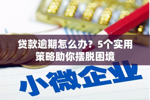 北竿贷款逾期怎么办？5个实用策略助你摆脱困境