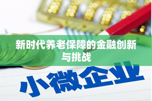 北竿新时代养老保障的金融创新与挑战