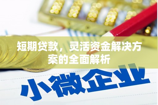 北竿短期贷款，灵活资金解决方案的全面解析