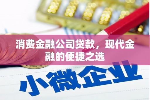 北竿消费金融公司贷款，现代金融的便捷之选