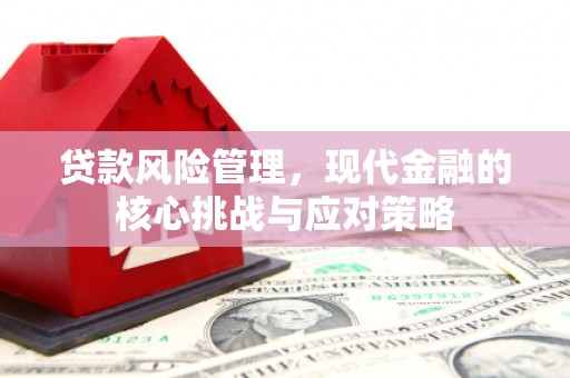 北竿贷款风险管理，现代金融的核心挑战与应对策略