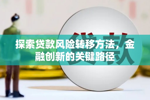 北竿探索贷款风险转移方法，金融创新的关键路径