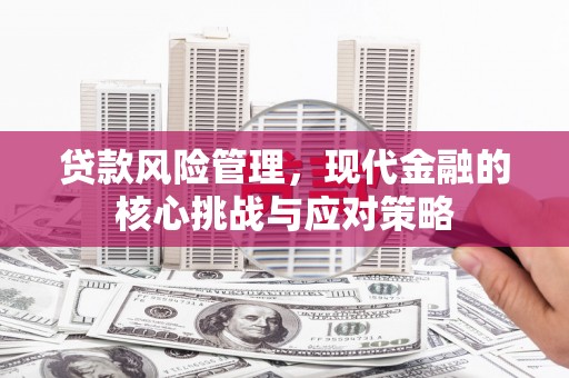 北竿贷款风险管理，现代金融的核心挑战与应对策略