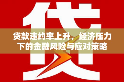北竿贷款违约率上升，经济压力下的金融风险与应对策略
