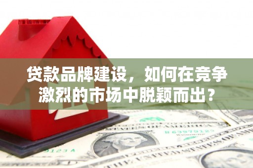 北竿贷款品牌建设，如何在竞争激烈的市场中脱颖而出？