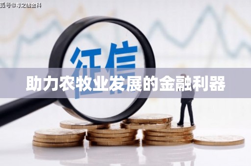 北竿助力农牧业发展的金融利器